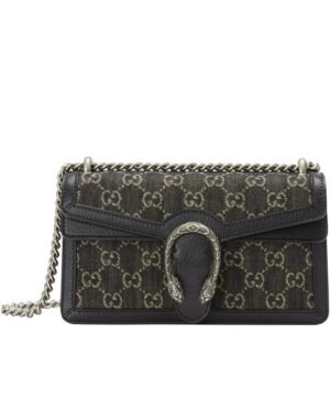 Gucci Dionysus Small GG Shoulder Bag 499623 Black