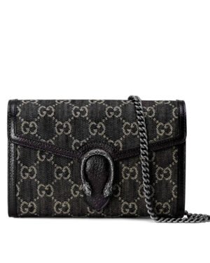 Gucci Dionysus GG Mini Chain Bag 476432 Black