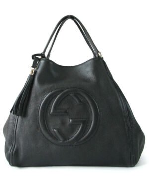 Gucci Soho Large Hobo Lilac 282309 Black