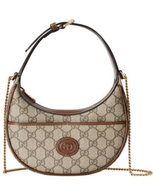 Gucci GG Half-moon-shaped Mini Bag 726843
