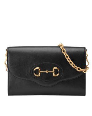 Gucci Horsebit 1955 Small Bag 677286 Black