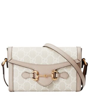 Gucci Horsebit 1955 Mini Bag 699296 Cream
