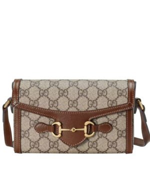 Gucci Horsebit 1955 Mini Bag 699296 Brown