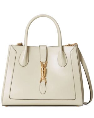 Gucci Jackie 1961 Medium Tote Bag 649016 Cream