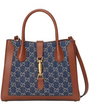 Gucci Jackie 1961 Medium Tote Bag 649016 Blue