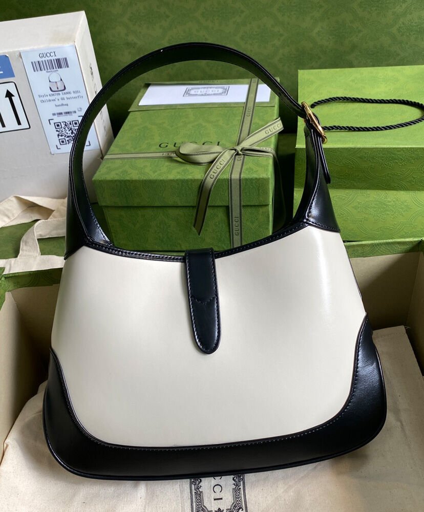 Gucci Jackie 1961 Small Shoulder Bag 636706 Cream - Image 5
