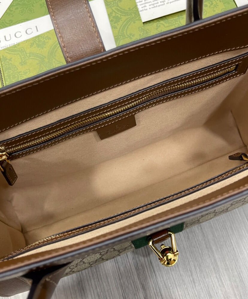 Gucci Jackie 1961 Medium Tote Bag 649016 Coffee - Image 10