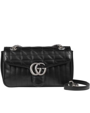 Gucci GG Marmont Small Shoulder Bag 443497 Black