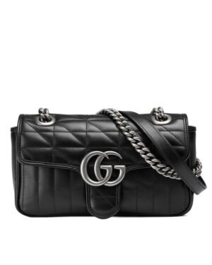 Gucci GG Marmont Mini Shoulder Bag 446744 Black