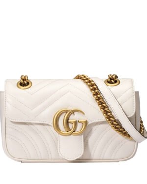 Gucci GG Marmont matelasse mini bag 446744 Cream