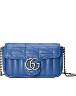 Gucci GG Marmont Super Mini Bag Blue
