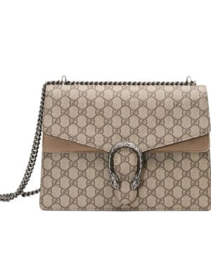 Gucci Testa Tigre Dionysus Shoulder Bag 403348 Apricot