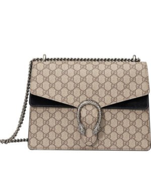 Gucci Testa Tigre Dionysus Shoulder Bag 403348 Black