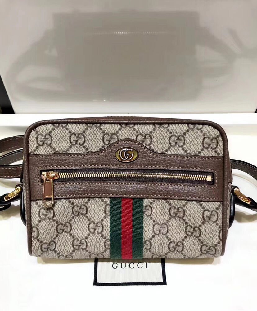 Gucci Ophidia GG Supreme mini bag 517350 Dark Coffee - Image 2
