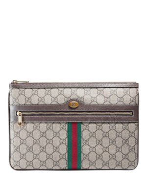Gucci Ophidia GG Supreme pouch 517551 Dark Coffee
