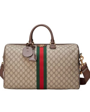Gucci Ophidia GG medium carry-on duffle 547953 Dark Coffee