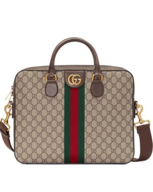 Gucci Ophidia GG briefcase 574793 Dark Coffee
