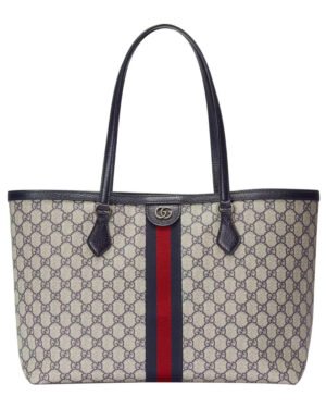 Gucci Ophidia Medium GG Tote 631685 Dark Blue