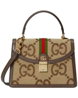Gucci Ophidia jumbo GG Small Bag 651055 Brown