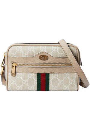 Gucci Ophidia GG Mini Bag Cream