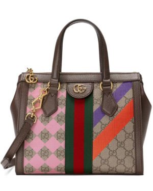 Gucci Ophidia Small Tote Bag 547551 Dark Coffee
