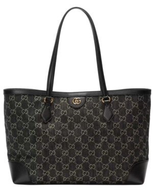 Gucci Ophidia Medium Tote With Web 631685 Black