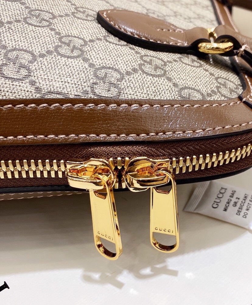 Gucci 1955 Horsebit small top handle bag 621220 Coffee - Image 7
