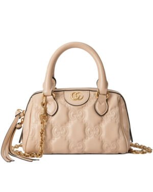 Gucci GG Matelasse Leather Mini Bag 702251 Cream