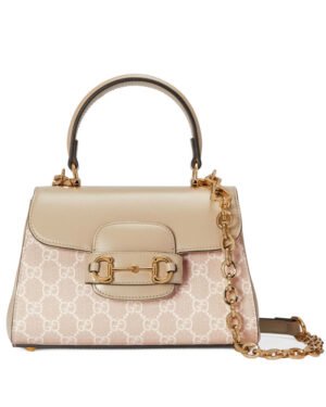 Gucci Horsebit 1955 Mini Bag 703848 Cream