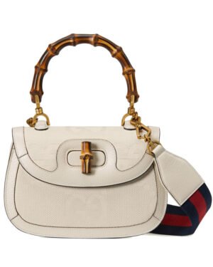 Gucci Bamboo 1947 Small Bag Cream