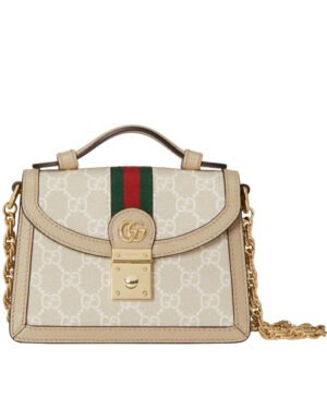 Gucci Ophidia GG Mini Shoulder Bag Cream