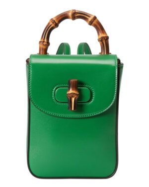 Gucci Bamboo Mini Handbag 702106 Green
