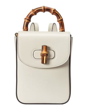 Gucci Bamboo Mini Handbag 702106 Cream
