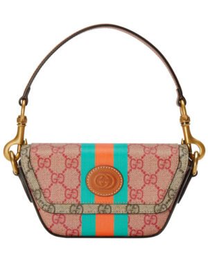 Gucci GG Top Handle Mini Bag With Web 723762 Red