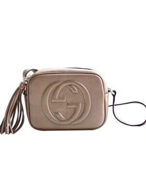 Gucci Soho small leather disco bag 308364 Golden