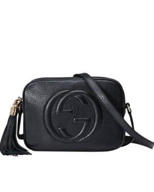Gucci Soho small leather disco bag 308364 Black