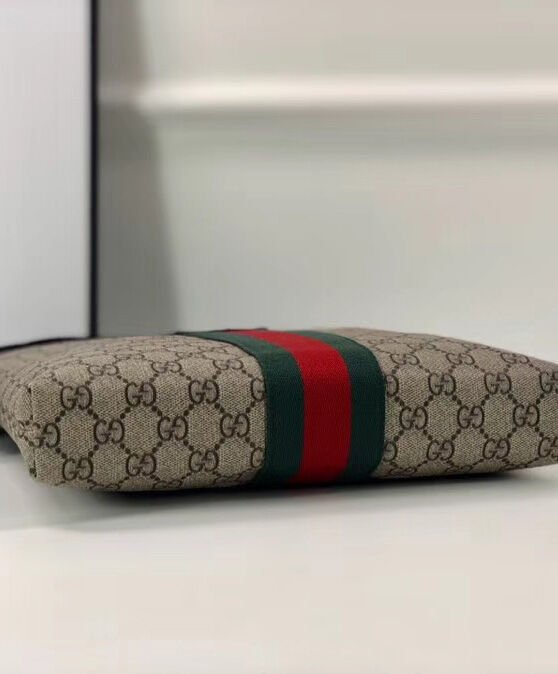 Gucci Web GG Supreme messenger 387111 Coffee - Image 4