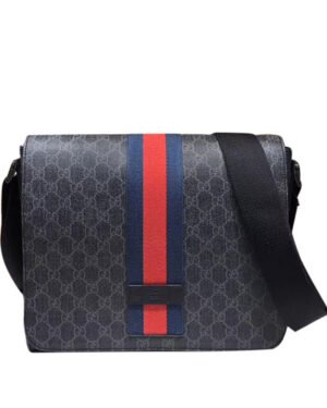 Gucci GG Supreme messenger 475432 Black