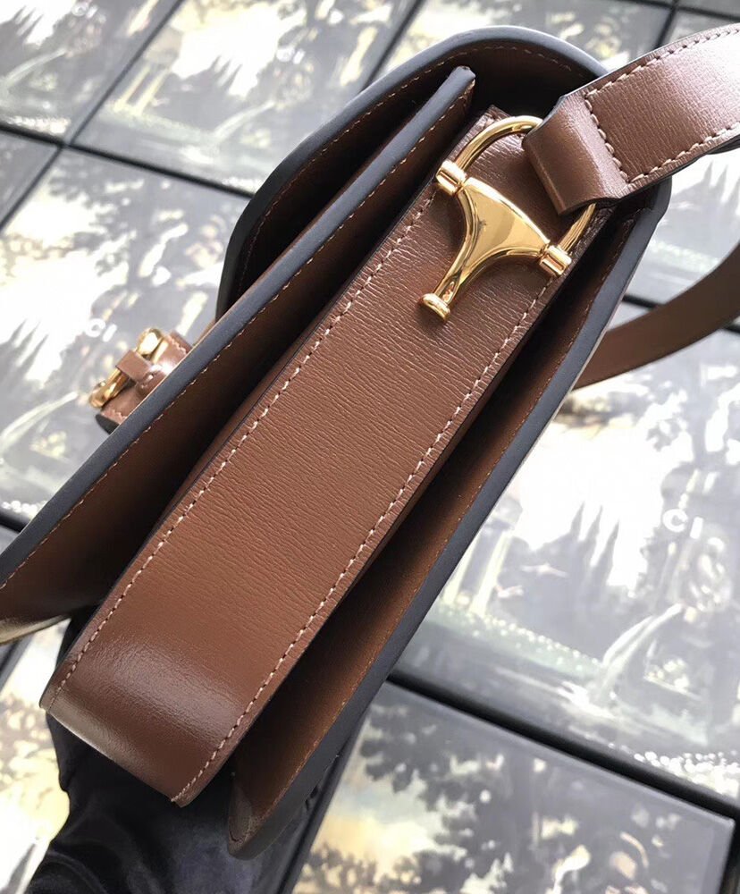 Gucci 1955 Horsebit small shoulder bag 602204 Coffee - Image 4
