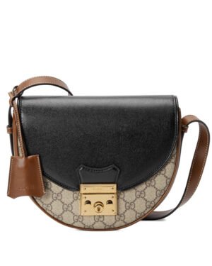 Gucci Padlock small shoulder bag Black