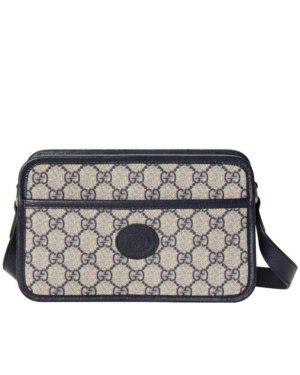 Gucci GG Shoulder Bag 658572 Dark Blue