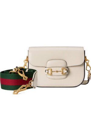 Gucci Horsebit 1955 Mini Bag 658574 Cream