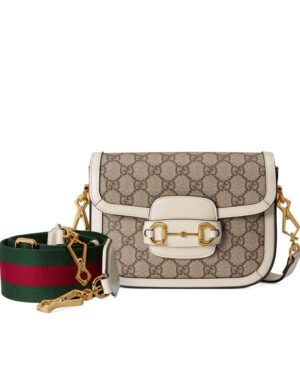 Gucci Horsebit 1955 Mini Bag 658574 Cream