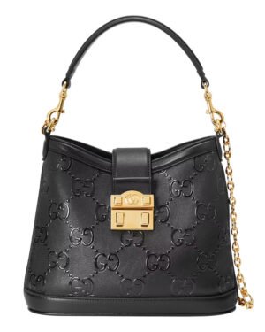 Gucci Small GG Shoulder Bag 675788 Black