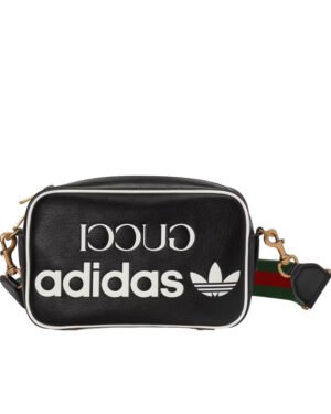 Gucci x adidas Small Shoulder Bag 702427 Black