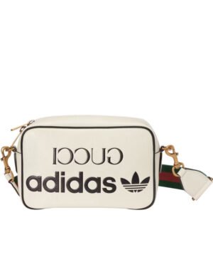 Gucci x adidas Small Shoulder Bag 702427 Cream