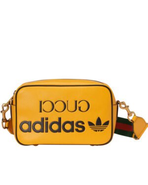 Gucci x adidas Small Shoulder Bag 702427 Yellow