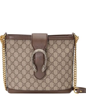 Gucci Dionysus medium GG bucket bag 499622 Dark Coffee