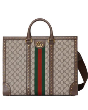 Gucci Ophidia Large Tote Bag 724665 Dark Coffee