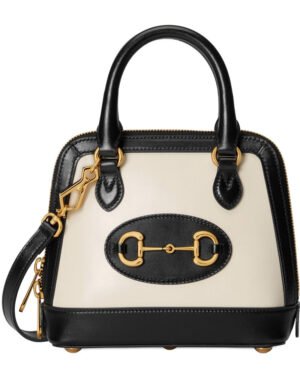 Gucci Horsebit 1955 Mini Top Handle Bag 640716 Cream